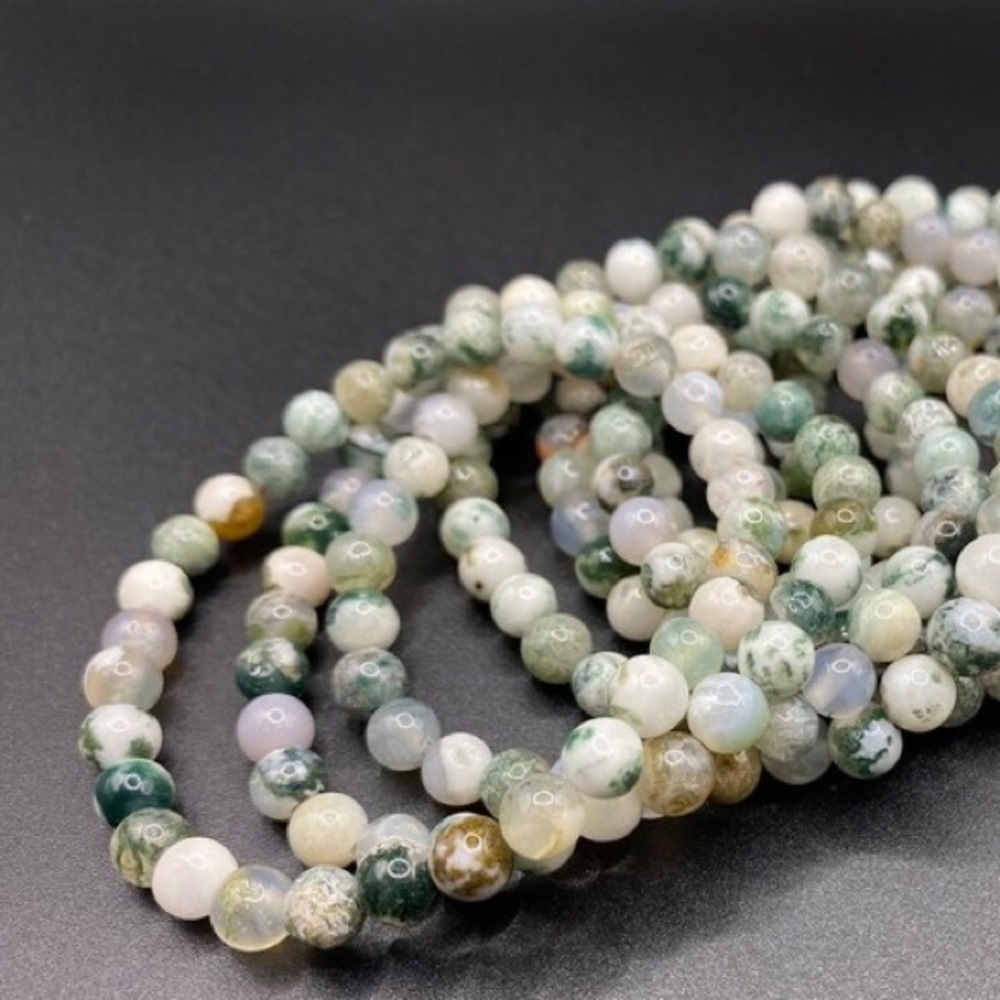Tree Agate Crystal Bracelet